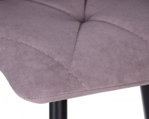 Стул обеденный DOBRIN CHILLY ROMBO, Лавандовый Simple 48, основание черное в Агрызе - agryz.ok-mebel.com | фото 7