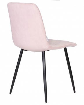 Стул обеденный DOBRIN CHILLY ROMBO, Розовый Simple 03, основание черное в Агрызе - agryz.ok-mebel.com | фото 4