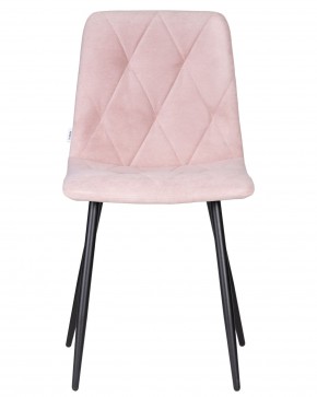 Стул обеденный DOBRIN CHILLY ROMBO, Розовый Simple 03, основание черное в Агрызе - agryz.ok-mebel.com | фото 6