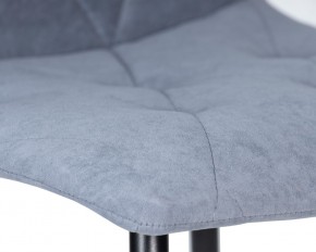 Стул обеденный DOBRIN CHILLY ROMBO, Серо-голубой Simple 26, основание черное в Агрызе - agryz.ok-mebel.com | фото 9