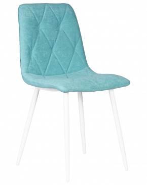Стул обеденный DOBRIN CHILLY ROMBO, Тиффани Simple 51, основание белый в Агрызе - agryz.ok-mebel.com | фото