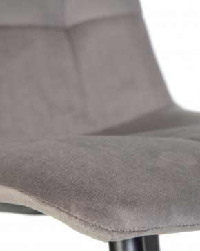 Стул обеденный DOBRIN CHILLY, Темно-серый Holland 18, основание черное в Агрызе - agryz.ok-mebel.com | фото 8