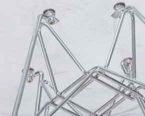 Стул обеденный DOBRIN DSR CASPER, ножки хром, цвет прозрачный в Агрызе - agryz.ok-mebel.com | фото 10