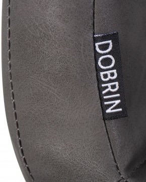 Стул обеденный DOBRIN MARK, черные ножки, серая антрацитовая винтажная экокожа (RU-08) в Агрызе - agryz.ok-mebel.com | фото 9