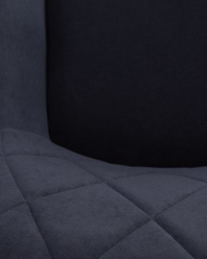 Стул обеденный DOBRIN ROBY, ЭМАЛЬ ЧЕРНЫЙ МУАР велюр Catania Dark Blue в Агрызе - agryz.ok-mebel.com | фото 11