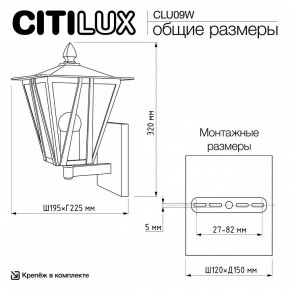 Светильник на штанге Citilux FORTS CLU09W в Агрызе - agryz.ok-mebel.com | фото 9