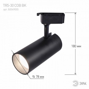 Светильник на штанге Эра  TR5-30 COB BK в Агрызе - agryz.ok-mebel.com | фото 5