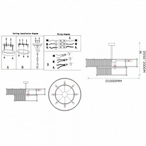 Светильник на штанге Imperiumloft RH Marais Round Chandelier 40,2668 в Агрызе - agryz.ok-mebel.com | фото 11