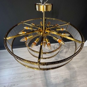 Светильник на штанге Imperiumloft RH Marais Round Chandelier 40,2668 в Агрызе - agryz.ok-mebel.com | фото 8