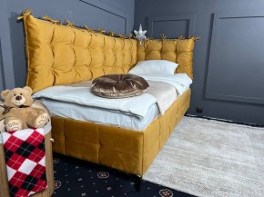 СВЕТЛАНА 3 Кровать угловая (Горчичный) в Агрызе - agryz.ok-mebel.com | фото 4