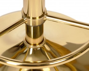 Табурет барный DOBRIN BRUNO GOLD, пудрово-розовый велюр (MJ9-32) в Агрызе - agryz.ok-mebel.com | фото 3