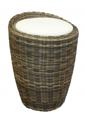 Табурет с местом для хранения LM-1100Rattan, кремовый в Агрызе - agryz.ok-mebel.com | фото
