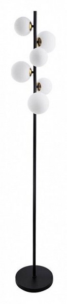 Торшер Arte Lamp Gemini A2243PN-6BK в Агрызе - agryz.ok-mebel.com | фото