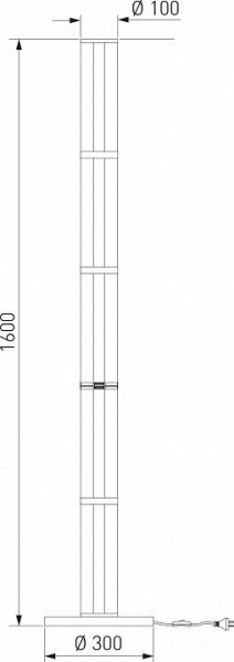 Торшер Eurosvet Stark 80537/1 латунь в Агрызе - agryz.ok-mebel.com | фото 5