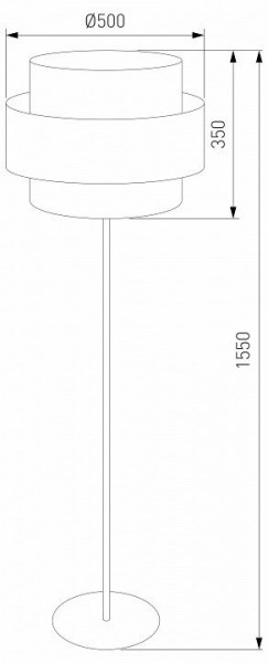 Торшер TK Lighting Calisto 5405 Calisto в Агрызе - agryz.ok-mebel.com | фото 2