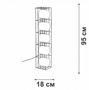 Торшер Vitaluce V3019 V3019-1/5P в Агрызе - agryz.ok-mebel.com | фото 4
