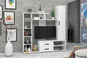 Центральная секция Торонто (Белый текстурный) в Агрызе - agryz.ok-mebel.com | фото