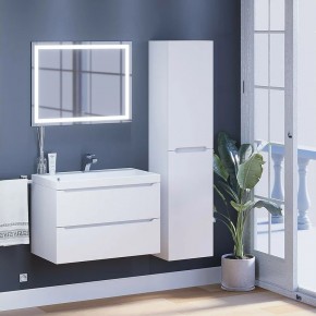 Тумба под раковину Uperwood Tanos 80 см, подвесная, белая матовая в Агрызе - agryz.ok-mebel.com | фото 11