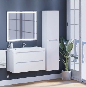 Тумба под раковину Uperwood Tanos 90 см, подвесная, белая матовая в Агрызе - agryz.ok-mebel.com | фото 11