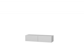 Тумба Подвесная 3 (белый/белый /белый лакобель) в Агрызе - agryz.ok-mebel.com | фото 2