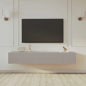 Тумба подвесная под ТВ LINES MTV3-MA 900 Бежевый (Леда-М 10.1.5) в Агрызе - agryz.ok-mebel.com | фото 12