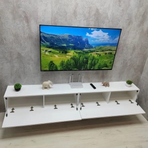 Тумба подвесная под ТВ LINES MTV4-MA 1150 Белый матовый (Белый-M 10.1.2) в Агрызе - agryz.ok-mebel.com | фото 11