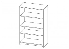 Тумба СИРИУС двухдверная высокая, цвет Дуб Венге в Агрызе - agryz.ok-mebel.com | фото 3