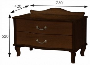 Тумбочка Джульетта Л в Агрызе - agryz.ok-mebel.com | фото 3