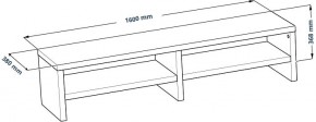 ТВ-тумба Энкель ТВ16, тамбурат, цвет белый в Агрызе - agryz.ok-mebel.com | фото 3