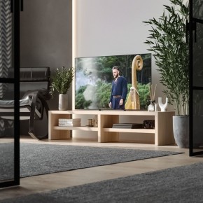 ТВ-тумба Энкель ТВ16, тамбурат, цвет дуб беленый в Агрызе - agryz.ok-mebel.com | фото 4