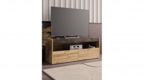 ВЕГАС Тумба ТВ (Дуб Вотан/Ателье темный​​​​​​​) в Агрызе - agryz.ok-mebel.com | фото