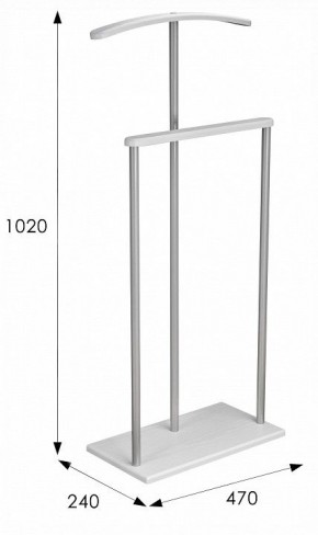 Вешалка для костюма Дэви 1 в Агрызе - agryz.ok-mebel.com | фото 6