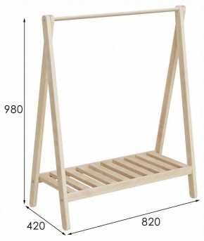 Вешалка гардеробная Стойка низкая в Агрызе - agryz.ok-mebel.com | фото 11