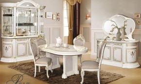 Витрина угловая (правая) 01.331 Роза (беж) в Агрызе - agryz.ok-mebel.com | фото 2