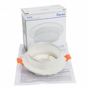 Встраиваемый светильник Feron DL500 51085 в Агрызе - agryz.ok-mebel.com | фото 8
