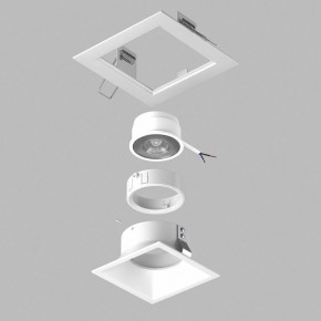 Встраиваемый светильник Lightstar Domino D51606WMOD в Агрызе - agryz.ok-mebel.com | фото 2