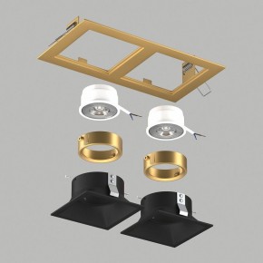 Встраиваемый светильник Lightstar Domino D5230707GMOD в Агрызе - agryz.ok-mebel.com | фото 2