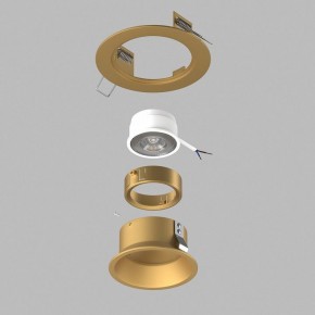 Встраиваемый светильник Lightstar Domino D61303GMOD в Агрызе - agryz.ok-mebel.com | фото 3