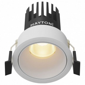 Встраиваемый светильник Maytoni Dip DL115-10W-2.7K-W в Агрызе - agryz.ok-mebel.com | фото 2