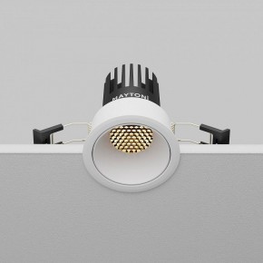 Встраиваемый светильник Maytoni Dip DL115-10W-2.7K-W в Агрызе - agryz.ok-mebel.com | фото 7
