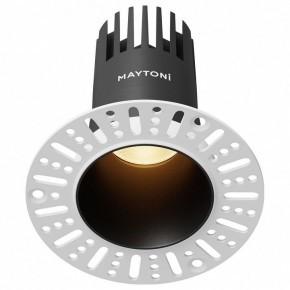 Встраиваемый светильник Maytoni Dip DL120-10W-2.7K-TRS-B в Агрызе - agryz.ok-mebel.com | фото
