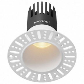 Встраиваемый светильник Maytoni Dip DL120-10W-2.7K-TRS-W в Агрызе - agryz.ok-mebel.com | фото