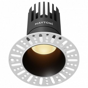 Встраиваемый светильник Maytoni Dip DL122-15W-2.7K-TRS-B в Агрызе - agryz.ok-mebel.com | фото