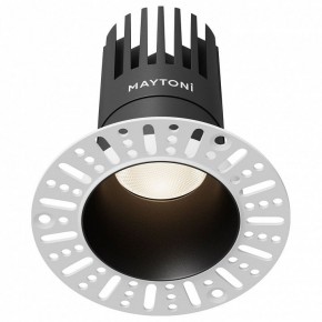 Встраиваемый светильник Maytoni Dip DL122-15W-4K-TRS-B в Агрызе - agryz.ok-mebel.com | фото 12