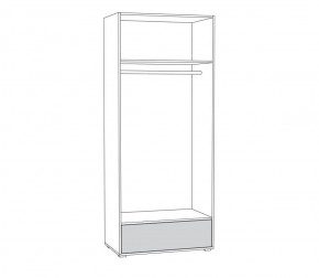 Вуди Шкаф для одежды 13.138 в Агрызе - agryz.ok-mebel.com | фото 2