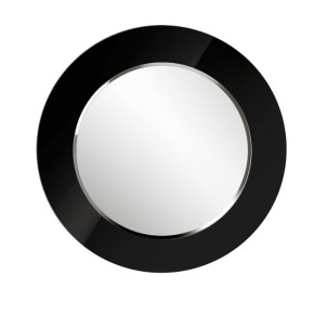 Зеркало круглое черный (РМ/02) в Агрызе - agryz.ok-mebel.com | фото