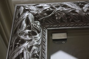 Зеркало Тиффани Premium черная/серебро (ТФСТ-2(П) в Агрызе - agryz.ok-mebel.com | фото 2